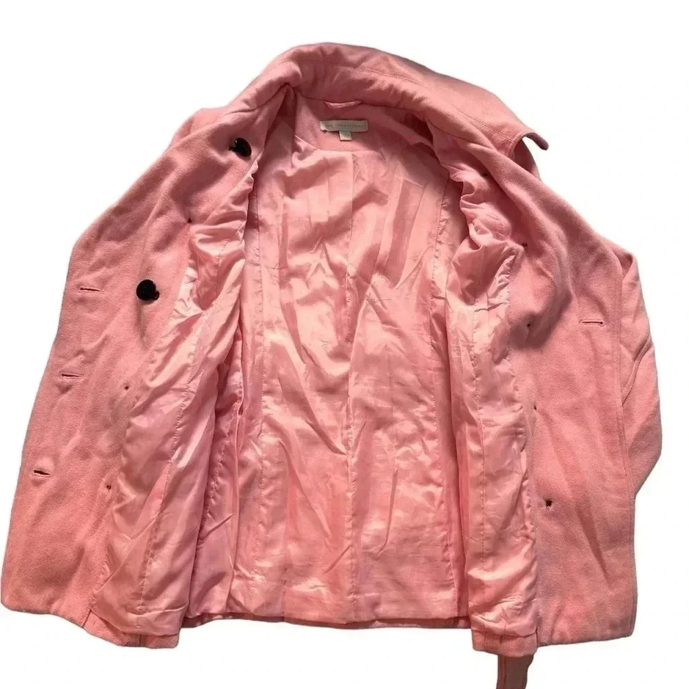 New York and Company Pink Coat, Size Small - Picture 2 of 8